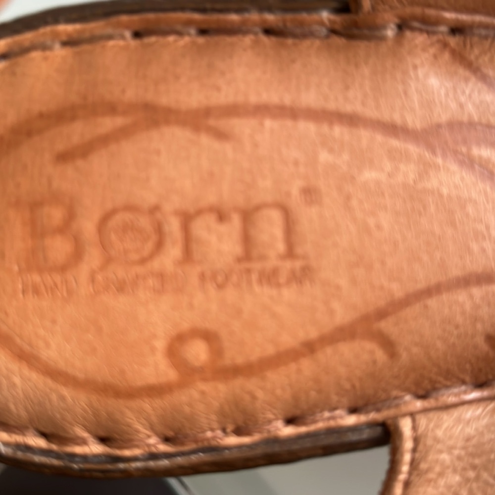 Born Women's Tan Leather Sandals size 8 - Picture 7 of 14